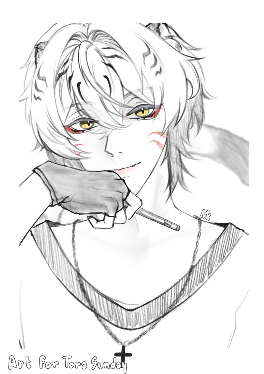 เย้ย...𐔌՞. .՞𐦯 ᢉ𐭩.ᐟเจือลายสลิด 
#ToraSundayFA