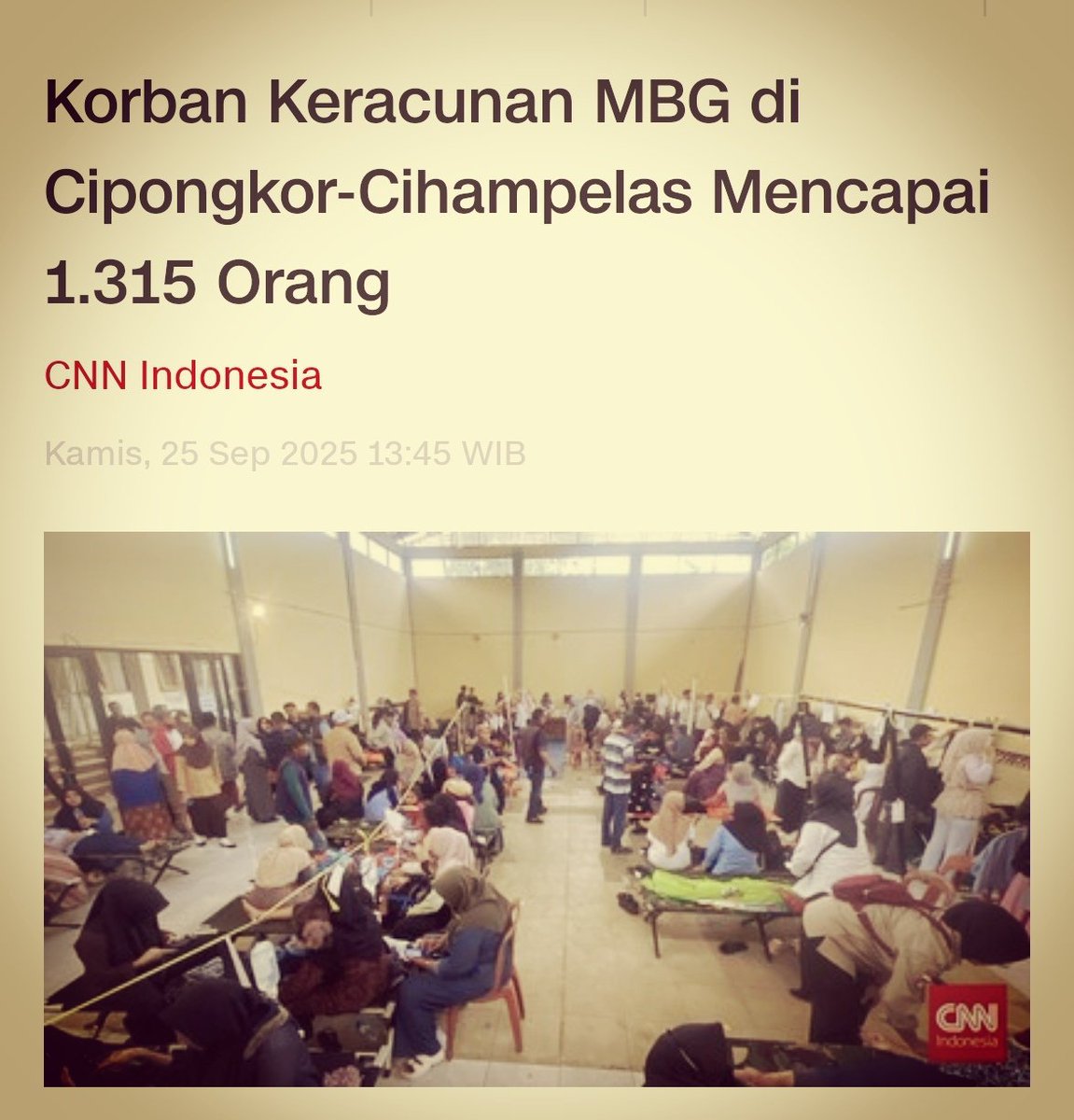 Mereka blom terbiasa...

cnnindonesia.com/nasional/20250…