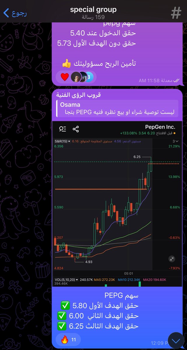 أقولكم شي؟ 🤔
قروبنا في التلقرام .. غطى على قروبات مدفوعة
وصرنا ننافس إنفسنا💥

نجاحاتنا متواصلة ومبهرة بتوفيق الله أولاً وأخيراً..
والنجاح ما له معنى بدونكم، أنتم الأساس والركيزة

وعناصر النجاح واضحة:
1️⃣ توفيق الله سبحانه
2️⃣ أسامة 🥷🏻
3️⃣ ماجد 🕵🏻‍♂️

الجاي أعظم 🔥
وخلها تبرق وترعد 🌩