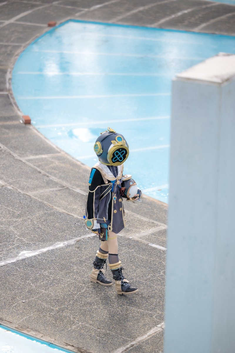 cos 
こっちはﾄﾎﾞﾄﾎﾞしてるミネ🐧

📸:おうせさん<a href="/ohse_11/">おうせ</a>