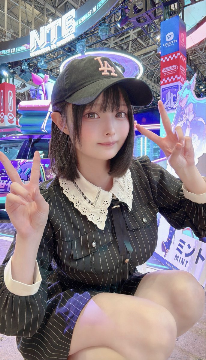 #TGS2025 
NTEブースあそびにきた〜！！☘️

#NTE #NTEリライフ 
#NevernesstoEverness