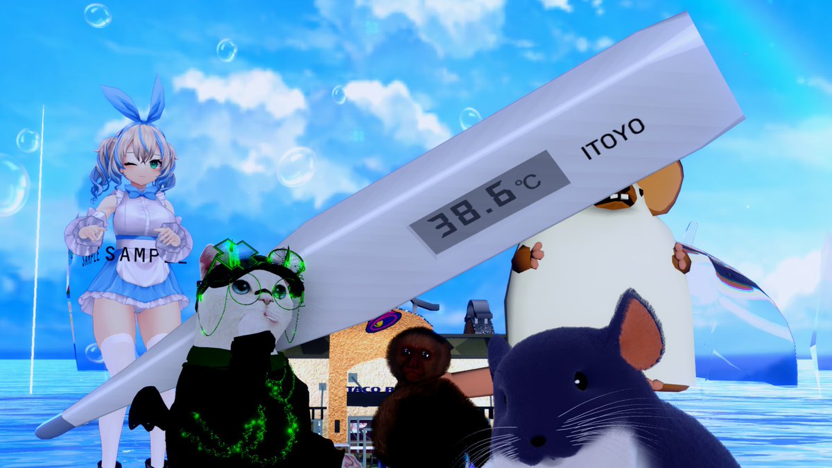 <a href="/VanillaCherie/">Vani 🐭🌷🧀</a> Ah yes, the humble vrchat mmd world, the very place that holds everything your heart desires and more. 🌈✨️