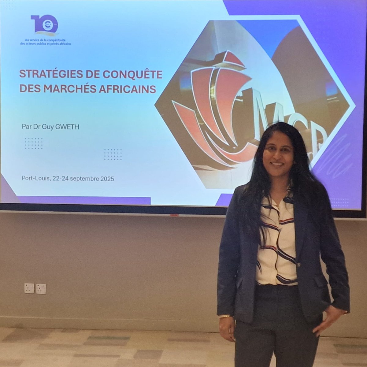 Au <a href="/cavie_acci/">CAVIE-ACCI</a>, le sourire d'un client satisfait est notre plus belle médaille. Merci à la Mauritius Commercial Bank (MCB), première banque de l'Océan indien, pour sa confiance continue au CAVIE depuis 2020.
#IntelligenceEconomique #BusinessDevelopment #Marché #Compliance #Veille