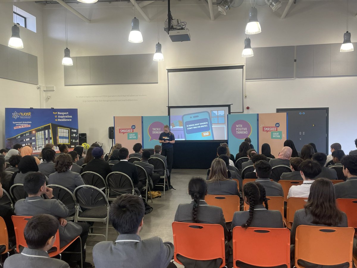 NUAST (@nuastuk) on Twitter photo An inspiring afternoon for our Year 9 students with a thought provoking performance by <a href="/smashedproject/">Smashed Project</a> An inspiring afternoon for our Year 9 students with a thought provoking performance by <a href="/smashedproject/">Smashed Project</a>