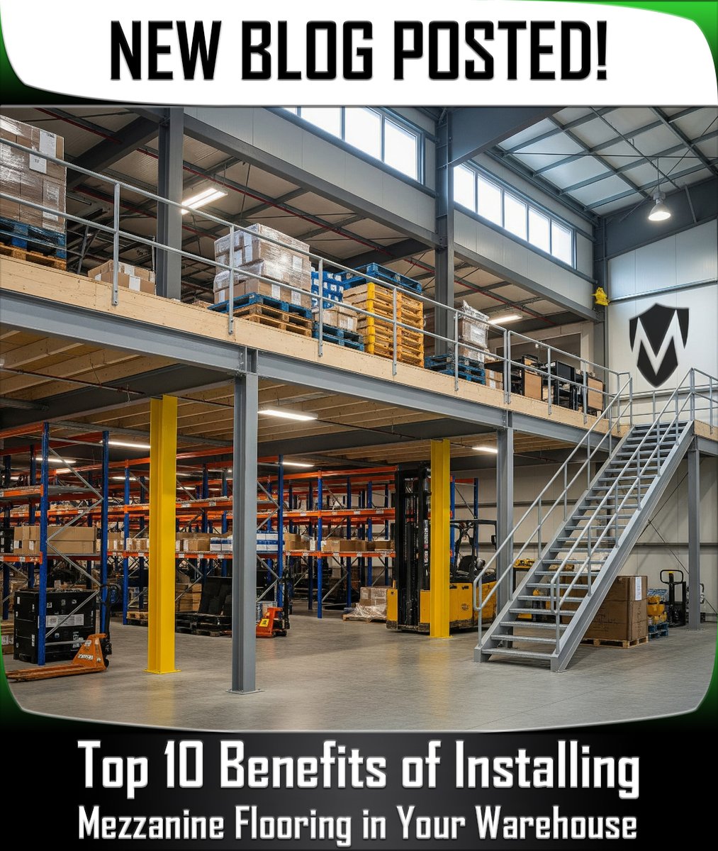 Feeling the squeeze in your warehouse? 📦Before you start looking for a new property, look UP! ⬆️
➡️ Click the link to learn more: murriers.co.za]
#Mezzanine #WarehouseLife #StorageSolutions #Racking #Shelving #SteelFabrication #SpaceSaving #Logistics #WarehouseGoals