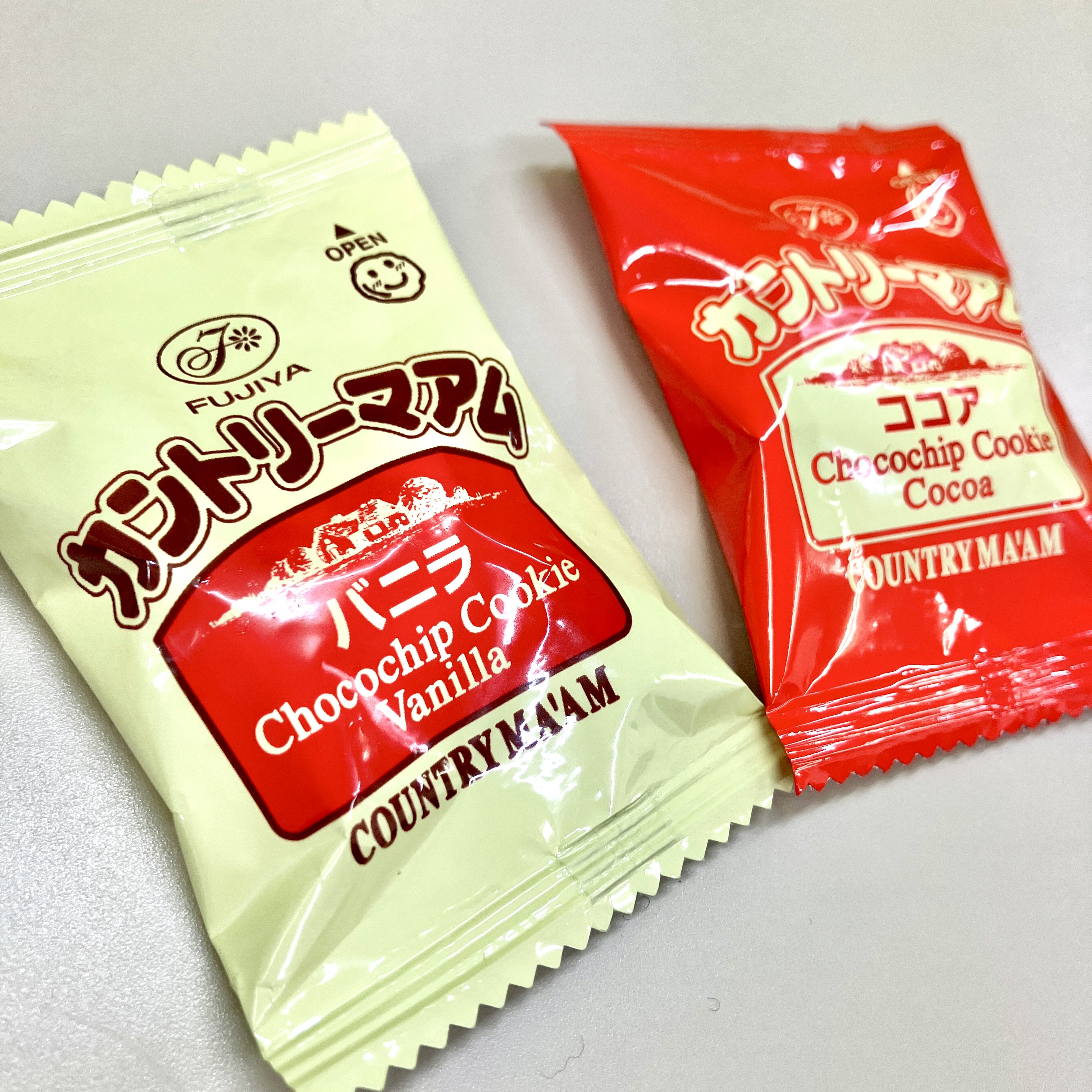 ココア　　たのメル便　カントリー 不二家 カントリーマアム バニラ＆ココア 18枚入×3