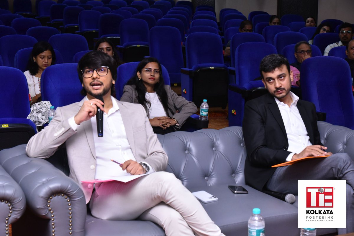 ⚡Honoured to be a Jury at the TiE Kolkata Women Program 2025 Finale.

It was inspiring to witness 10 brilliant teams pitch their innovative ideas with passion and perseverance. The energy, creativity, and drive to make a difference were truly remarkable.

A big thanks to TiE