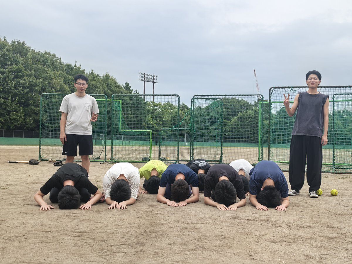 PIodide's tweet image. KD会ソフトボール大会第二回戦（対浅沼研）2025年9月25日
3:11で完敗でした。この悔しさを研究で晴らします！