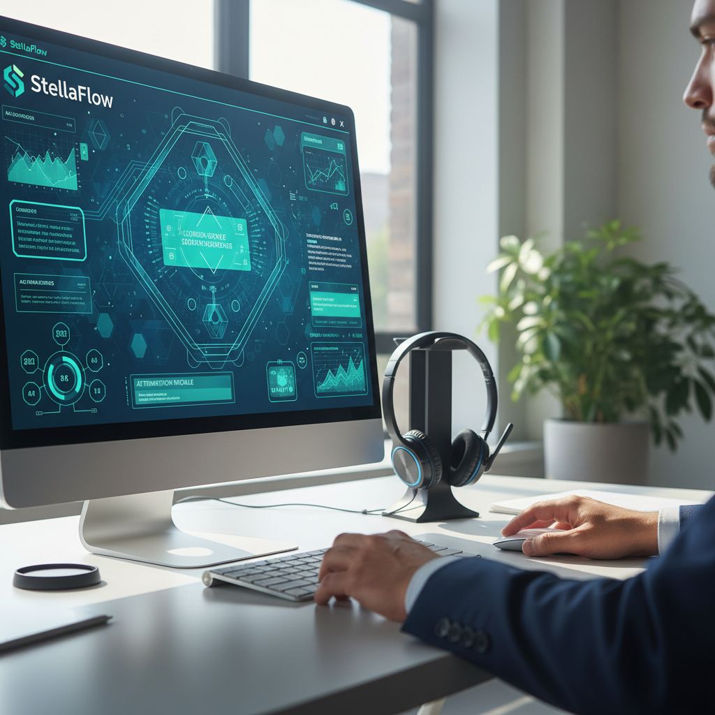 Stellaflow_app's tweet image. Simplifiez votre présence en ligne avec StellaFlow !
Optimisez vos réseaux sociaux sans effort. Découvrez l&apos;IA StellaFlow pour une gestion fluide et efficace. #StellaFlow #IA #RéseauxSociaux #Automatisation #Innovation