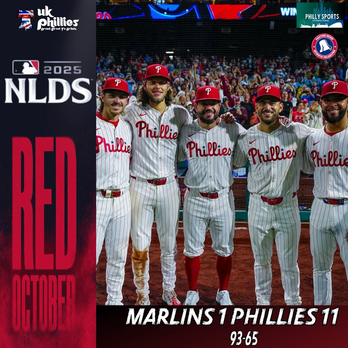 UKPhillies's tweet image. THE PHILLIES WIN AND HISTORY IS MADE!!

FRANCHISE RECORD 8 HOME RUNS IN ONE GAME!!

THEY ALSO SECURED A BYE SPOT!

SCHWARBER IS NOW ON 56 HR’s TWO AWAY FROM HOWARD!

SOSA HIT 3 HR!!
STOTT, BOHM, KEMP ALL WENT DEEP!

LUZARDO WAS EXCELLENT!

WHAT A NIGHT!!