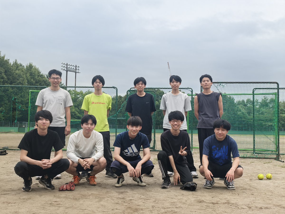 PIodide's tweet image. KD会ソフトボール大会第二回戦（対浅沼研）2025年9月25日
3:11で完敗でした。この悔しさを研究で晴らします！