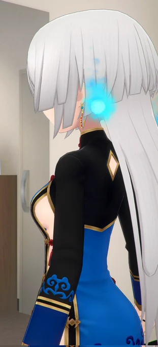 寧里ちゃん先生の横下乳付近や脚等新たにあらわになった部分に新規黒子が無いことを確認しました