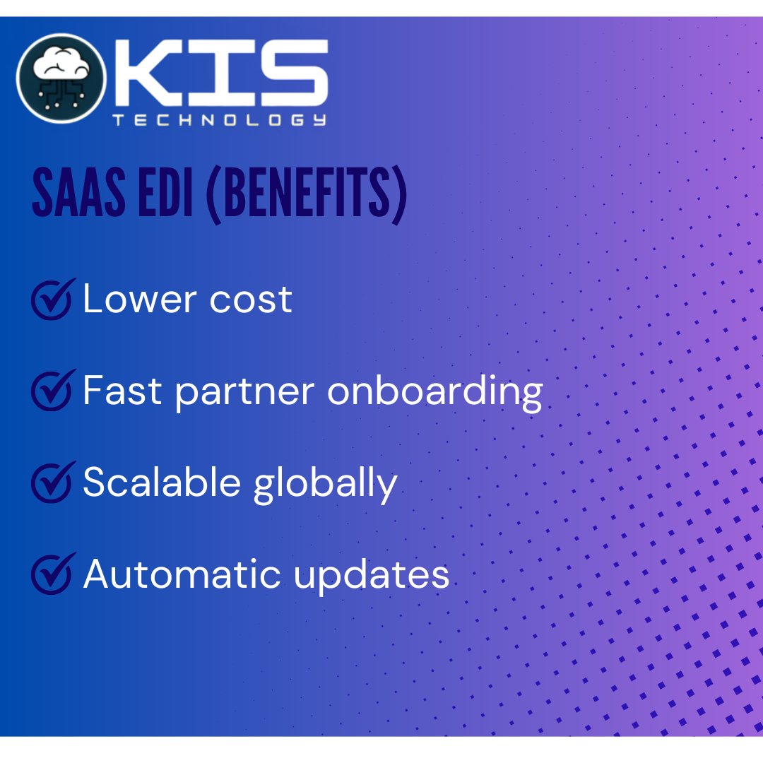 technologykis's tweet image. Traditional EDI = costly, slow, rigid
SaaS EDI = affordable, fast, scalable
That’s why SaaS wins in 2025 🚀

#EDI #SaaS #DigitalTransformation #FutureReady