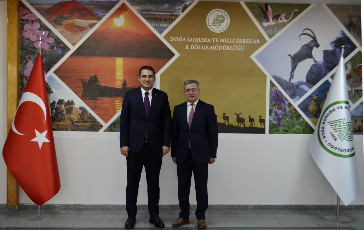 Bozkır Kaymakamı Sayın Hasan ÇİMER, Bölge Müdürümüz Sayın Orhan ÇATALÇAM’ı ziyaret etti.