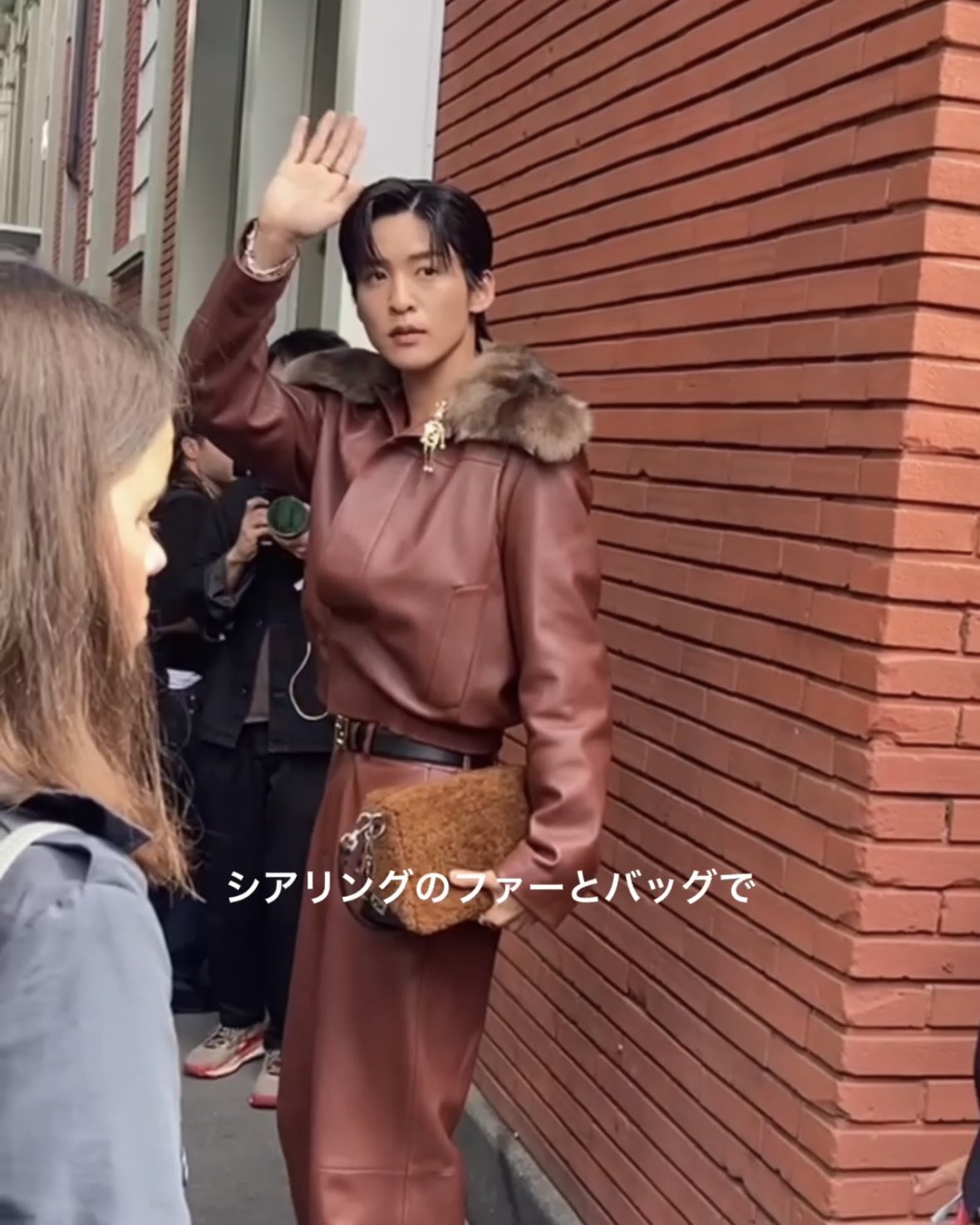 ✨父の日　大幅値下⤵️✨フェンディ✨新品級　チェックブラウン✨ フェンディ FENDI FENDACE FF フェンダーチェ フェンディ