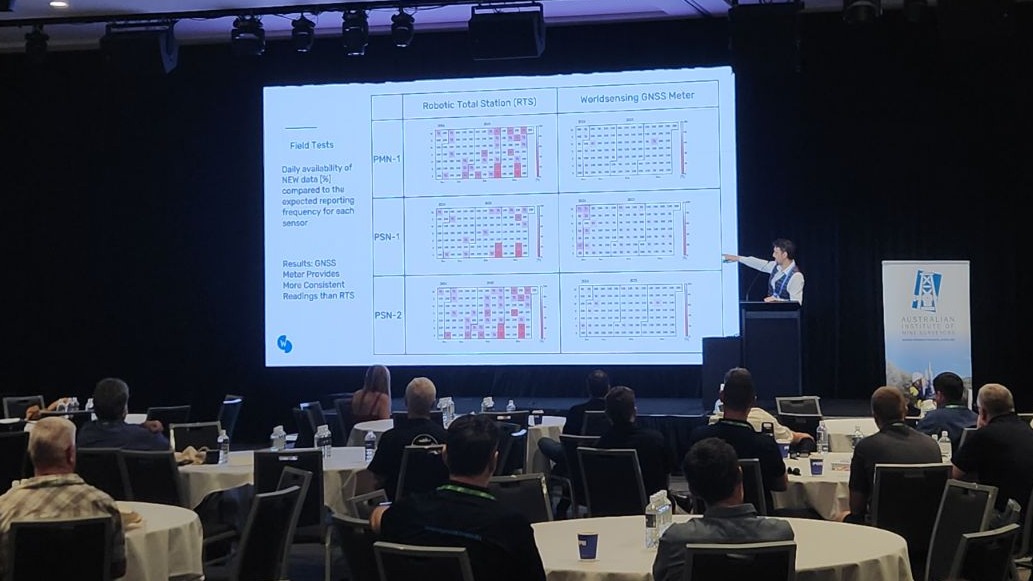 Worldsensing's tweet image. Worldsensing at AIMS 2025! 🌍

Michal, our GNSS Business Development Manager, presented at #AIMS2025 on &quot;IoT-Based GNSS monitoring solutions for geohazard risk management&quot;. 

Congrats, Michal, for sharing such impactful presentation!

#GNSSMeter #Innovation #RiskManagement