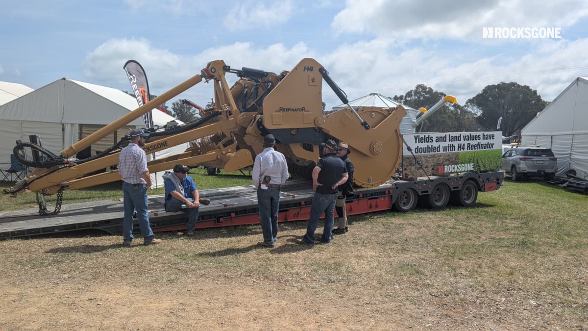 🚜 That’s a wrap on Henty Machinery Field Days!
A big thank you to everyone who stopped by Site 279-280 to check out the H4 Reefinator and have a chat – we’ve had a fantastic few days! 🙌 Next up, you’ll find us at Elmore Field Days – see you there! 
#HMFD2025 #HentyFieldDays