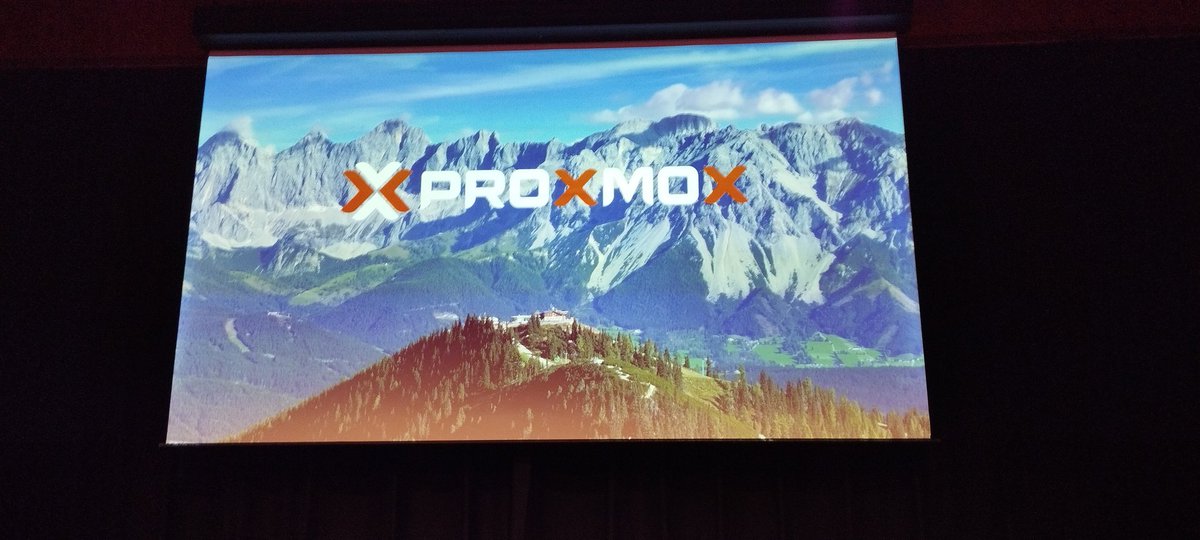 aderumier's tweet image. #proxmox proxmox days
