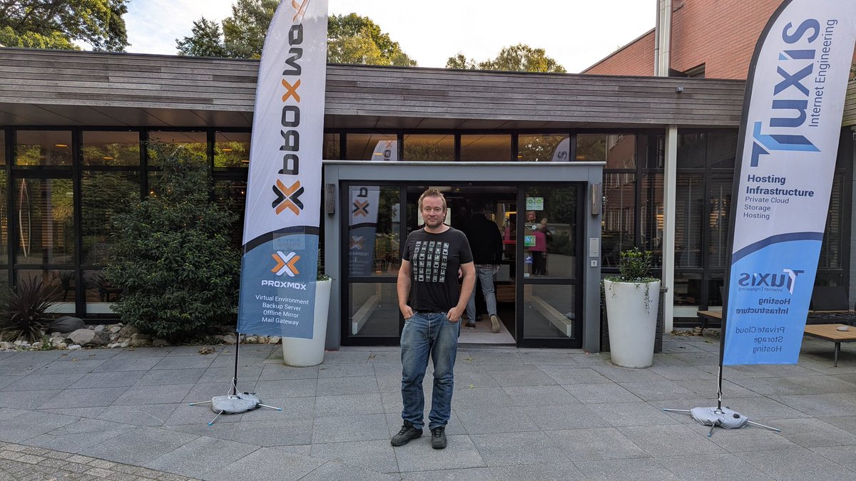 aderumier's tweet image. #proxmox proxmox days