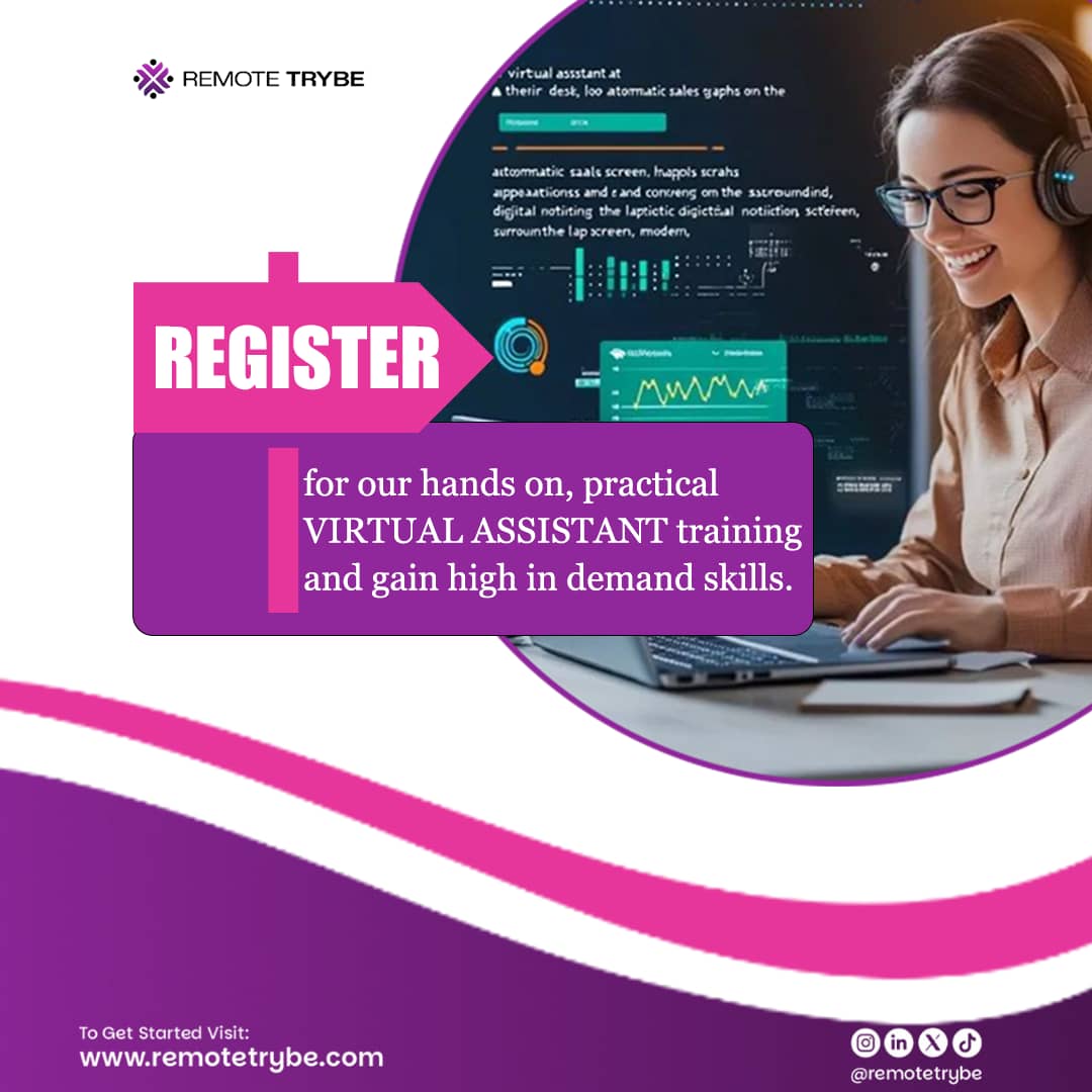 remotetrybe's tweet image. The truth is, your income is tied to your skills and the right one can change everything.

Our November cohort training is designed to help you master the high-income skills that businesses around the world are hiring for. 
#RemoteTrybe #Brevis #Lekki #VirtualAssistant
#Skills