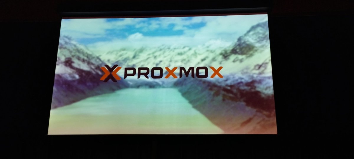 aderumier's tweet image. #proxmox proxmox days