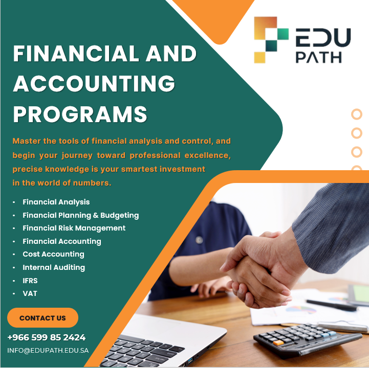 EdpathTraining's tweet photo. Start with numbers, and build your future with confidence!

At #EDUPATH, we offer specialized #Financial and #Accounting courses designed to enhance your skills and strengthen your practical knowledge. https://t.co/TRKwO2ZZtZ