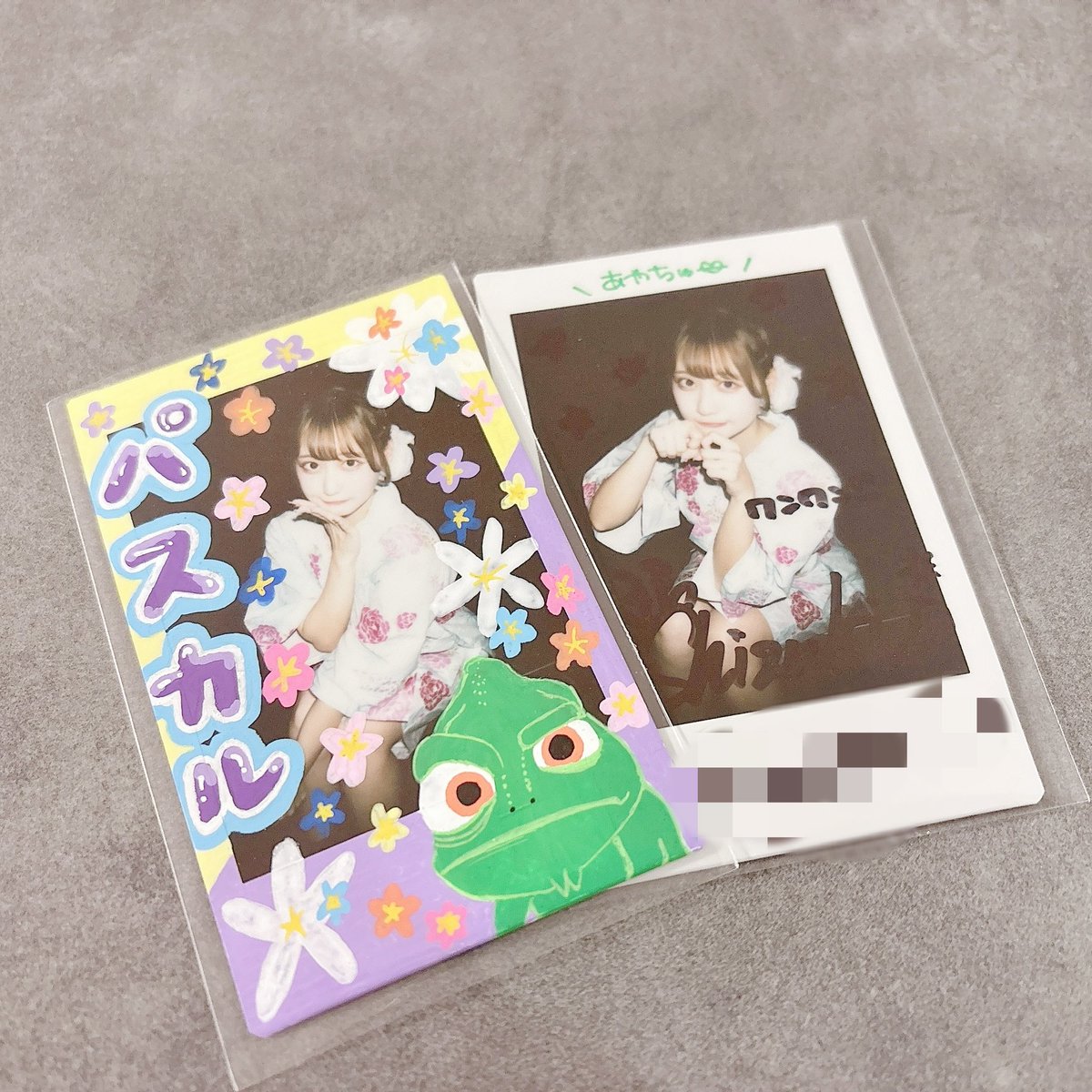 y_ra__'s tweet photo. 前回のもチェキツイ忘れたままだったのでおまとめで✍🏻〰︎︎
ほんまにデコチェキのセンスがいい、クオリティ高くてお値段以上🙂‍↕️🫶🏻
早く会いたいな〜〜
#ゆーらいくゆら https://t.co/9beV850EK2