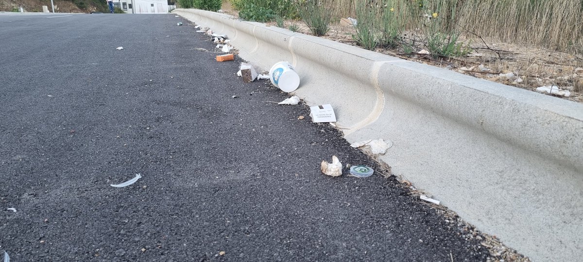 Rogue_Roamer's tweet photo. This is Portugal.

If you are considering moving here to do litter like this, don’t come. https://t.co/KNH7VgEOYT