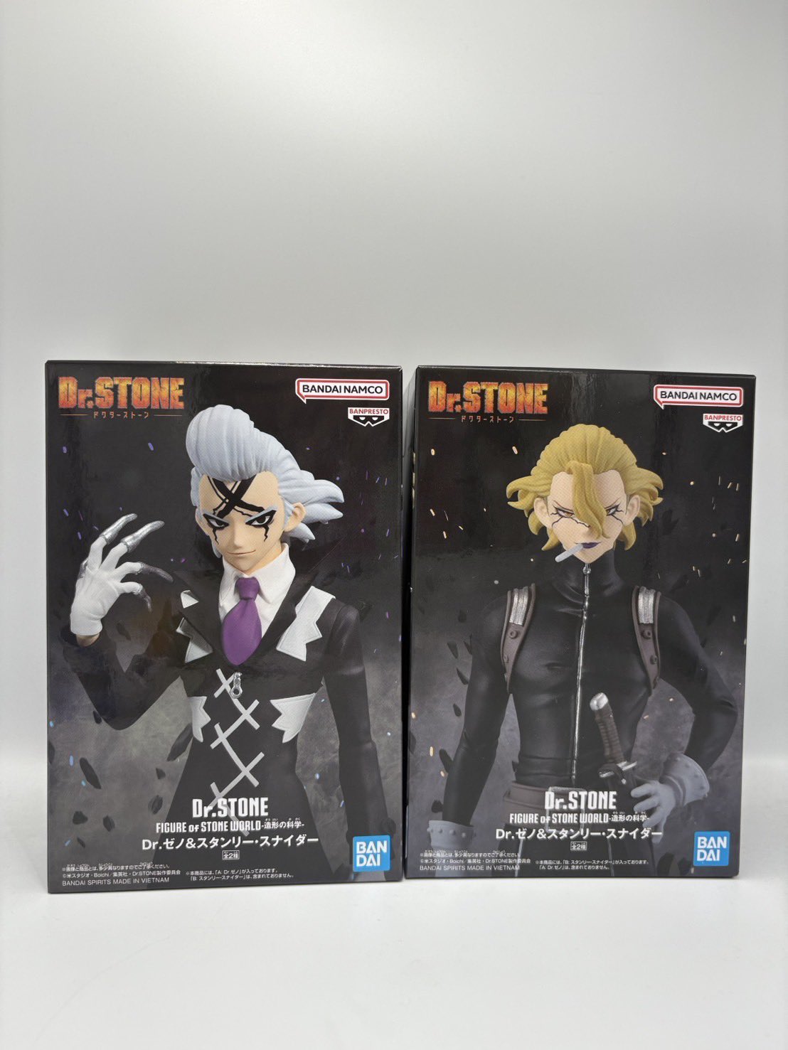 Dr.STONE 造形の科学 スタンリー・スナイダー 4個セット Dr.STONE FIGURE of STONE WORLD-造形の科学-Dr.ゼノ
