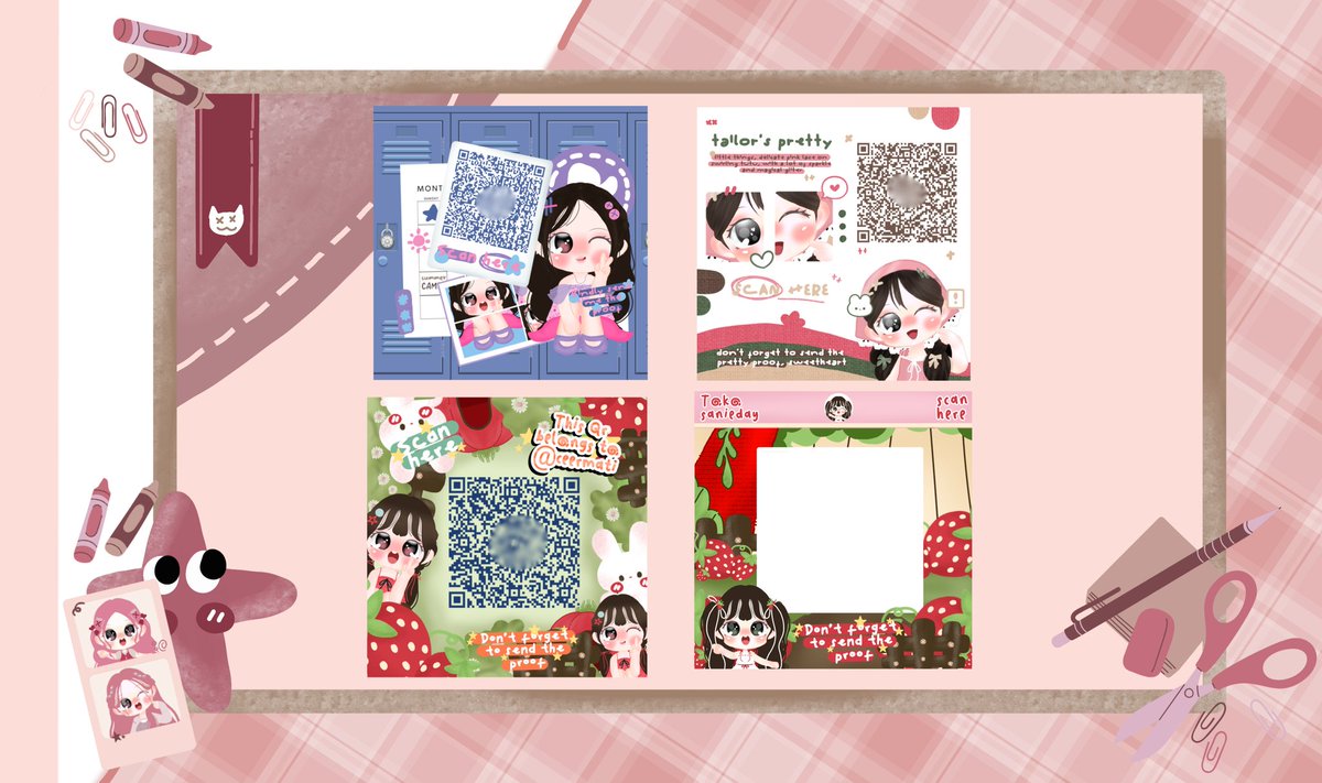 etheraxl's tweet image. Help repost ia, thankyou... #zonauang 

HemLLo..qr deco chibi shei hdir kembali dengan versi terbaru, sila cek alt dab thread dibawah tuk detail nya ya! Ada karaktee chibi yang juga baru saja updatw, tuk 10.000 rupiah saja sudah di pelukan loh!

😗😍