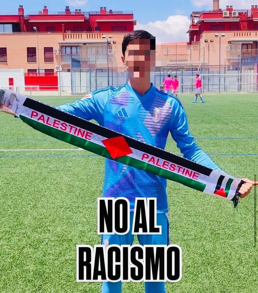 Hago un llamamamiento a la afición granadinista para que el canterano Rayan expulsado  de forma injusta al parecer por sus orígenes palestinos vuelva al club de sus amores.<a href="/GranadaCF/">Granada CF ❤️⚪️</a> 
Hoy elevamos este asunto al Defensor del Pueblo Andaluz.