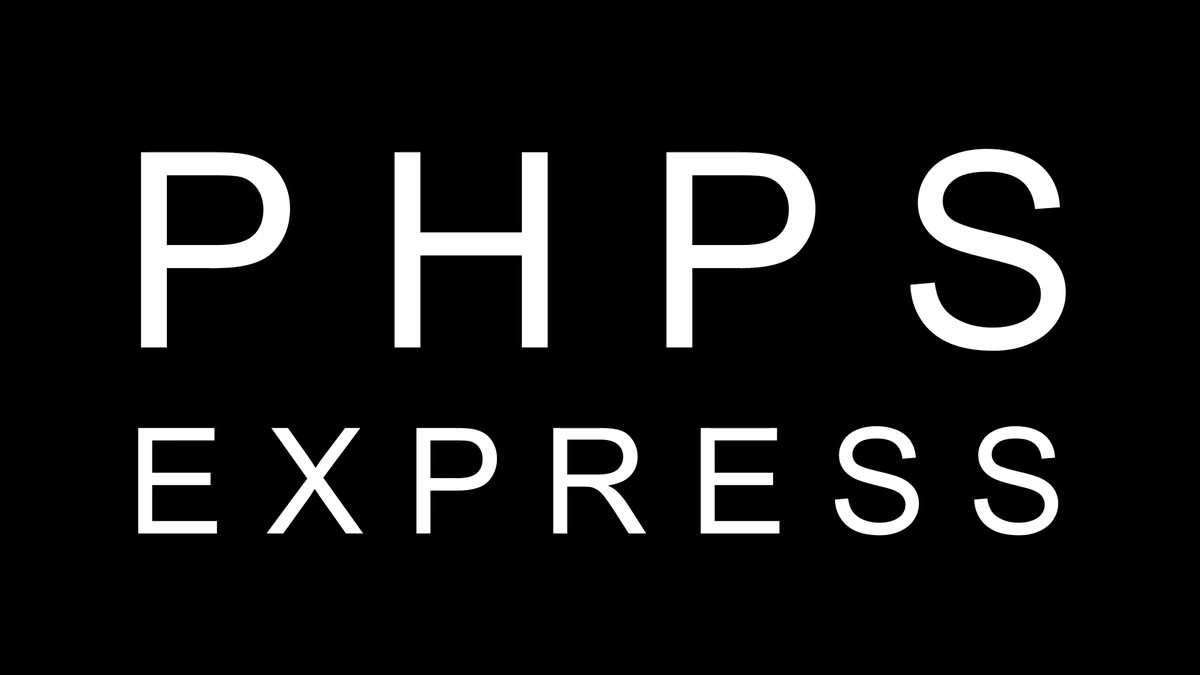 PHPS express
youtu.be/XNSCi6lqHLg