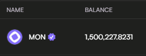 drop your monad address below within the next 48 hours to receive your equal share

1.5 million mon giveaway (all testnet balance)