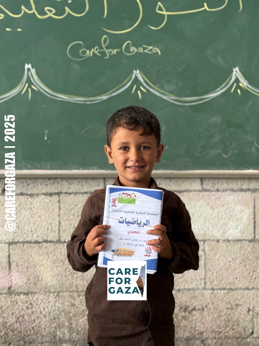 CareForGaza's tweet image. It is not just food and health,
We CARE about education too.
CARE FOR GAZA 👇
chuffed.org/project/care4g…