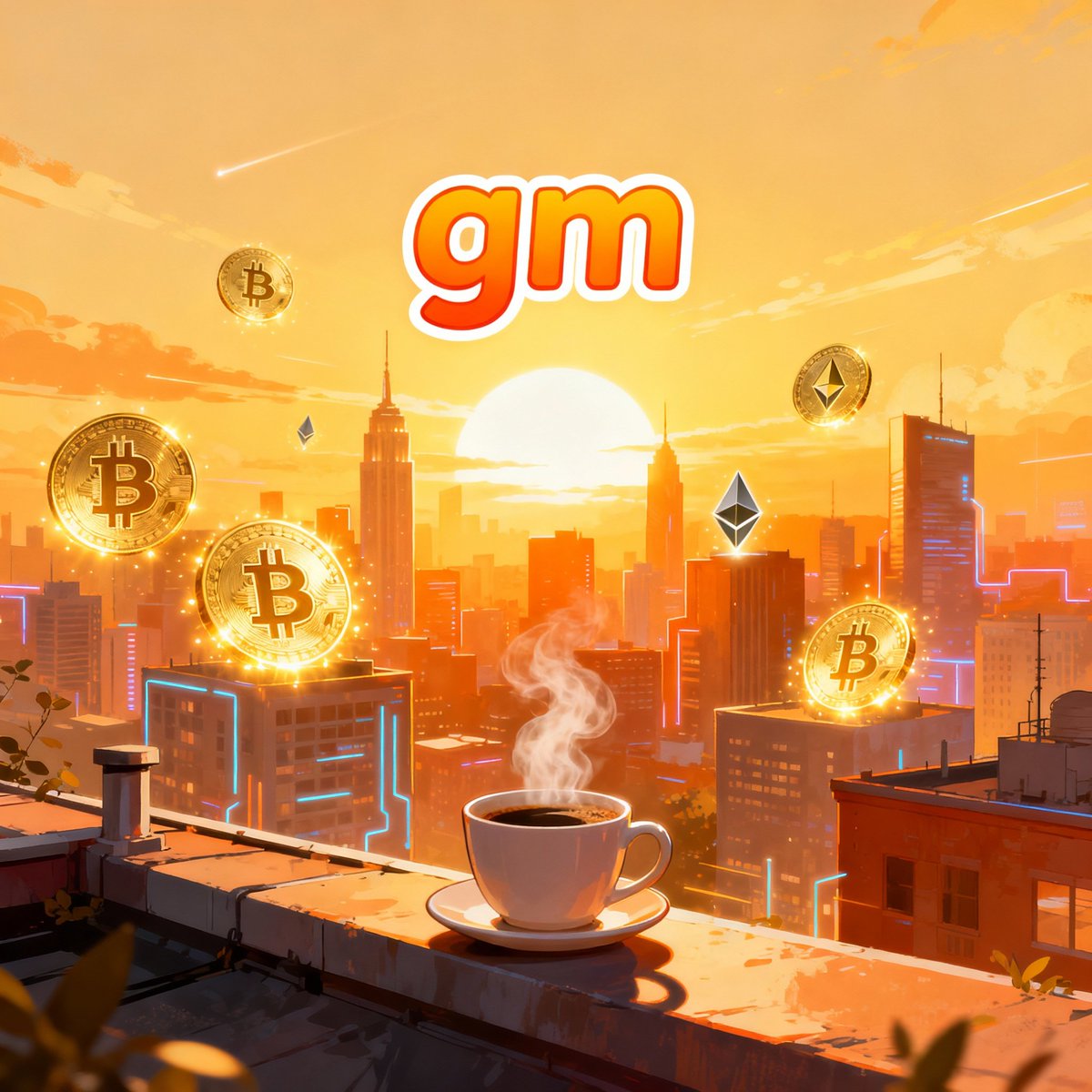 gm! A new day brings new opportunities. Act boldly, study with interest, and may your path bring great results today!