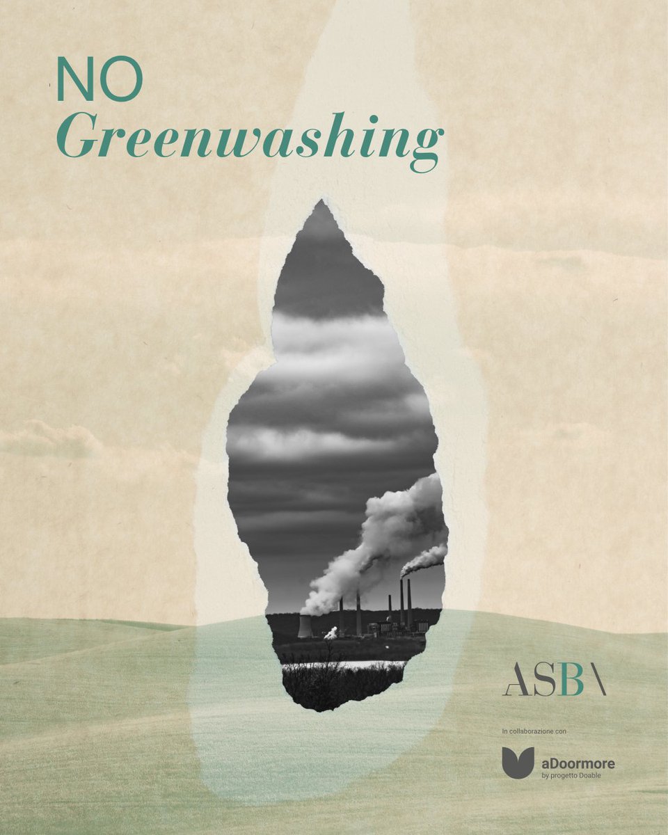ASB_comunica's tweet photo. Hai paura del #greenwashing?

#aDoormore è la piattaforma di Progetto Doable che facilita lo scambio di idee e esperienze in ambito sostenibile. Una community nata per aiutare le aziende ad orientarsi in modo possibile con azioni concrete.

Clicca qui: https://t.co/BAwdnLDfWc https://t.co/RbPXnA9x1d