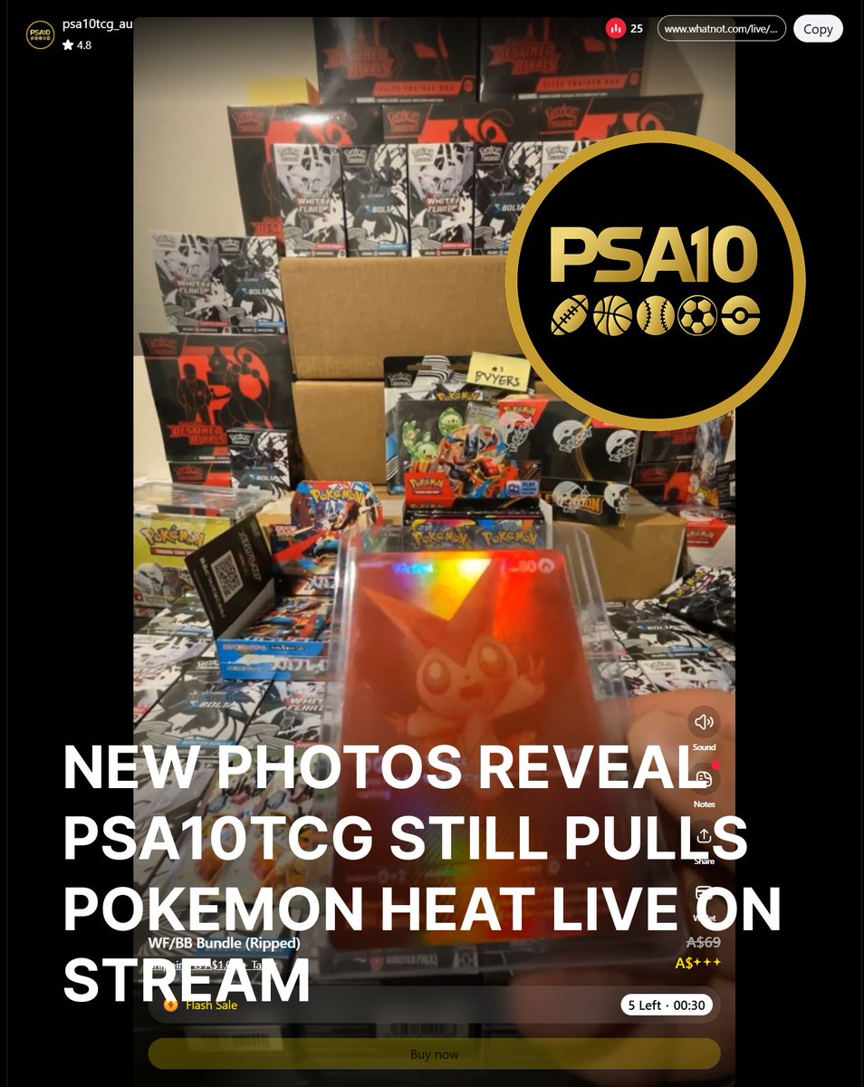 Breaking news‼️

We are Live on <a href="/Whatnot/">Whatnot</a> right now 👇

whatnot.com/live/f7b9ec96-…