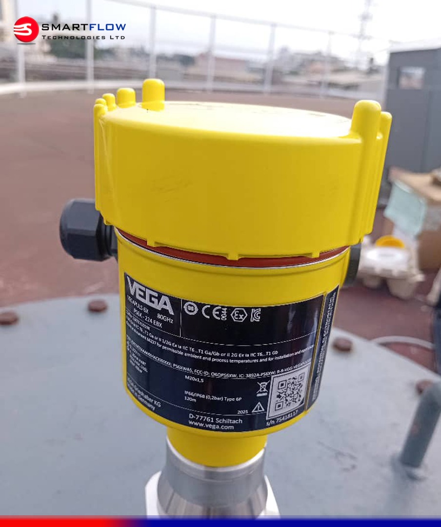 SmartflowTech's tweet image. This last couple of weeks were painted bright happy yellow for Smartflow with the installation and commissioning of a few VEGA Radar Level Sensors and Vega vibrating fork level switches in a couple of clients sites around Nigeria.
#SmartflowTechnologies #VEGA #LevelMeasurement