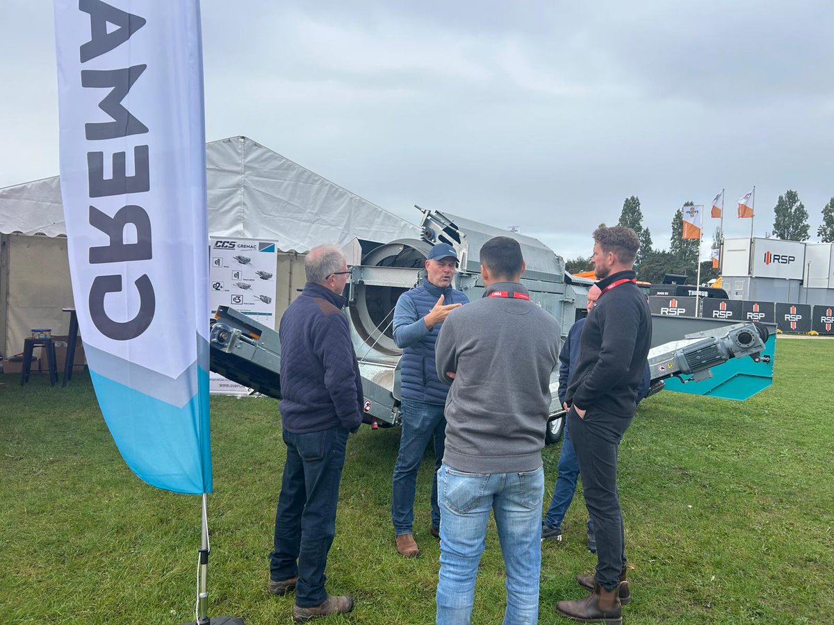 Plantworx2025's tweet image. If you haven’t seen GREMAC yet, today’s your last chance at PlantWorx 2025
Drop by stand FE-03 to check out this German-built mobile trommel screen – tough, hot-dip galvanised, and cleverly modular for easy transport and setup. Compact, flexible, and efficient