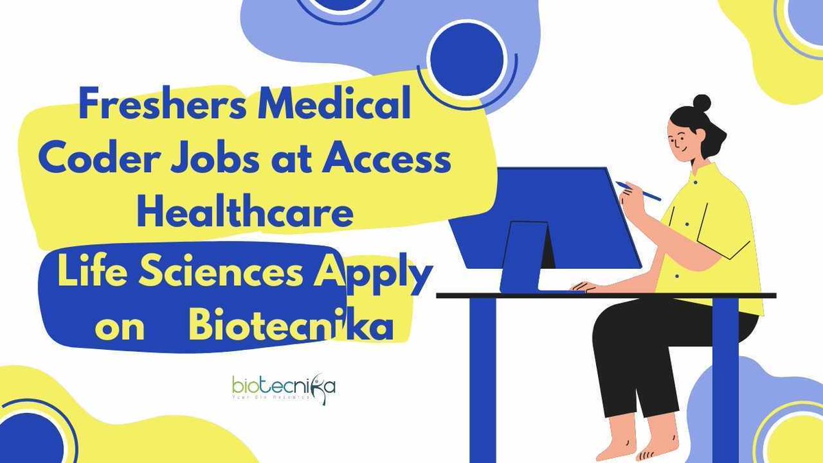 biotecnika's tweet image. 📢 Freshers Job Alert!

Access Healthcare is hiring Medical Coders – Life Science graduates can apply.

👉 Apply now ➤ btnk.org/freshers-medic…

Know someone who’s a fresher in life sciences? Tag them!

#MedicalCoding #LifeScienceJobs