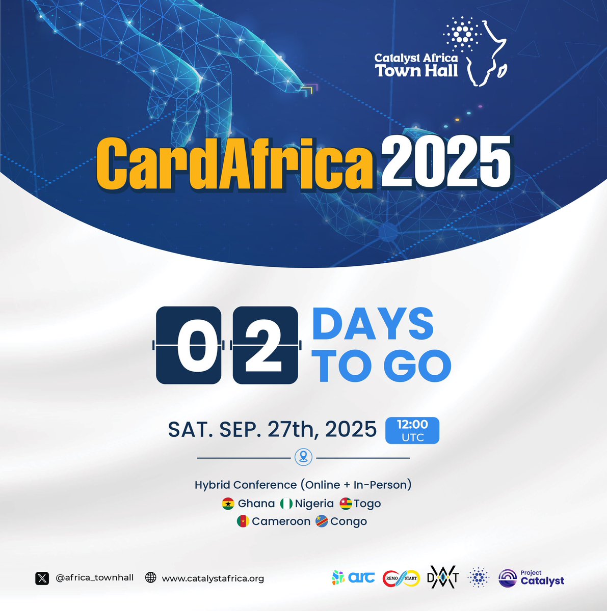 We’re almost there! #CardAfrica2025 
Jour J-2 ⏳🥁