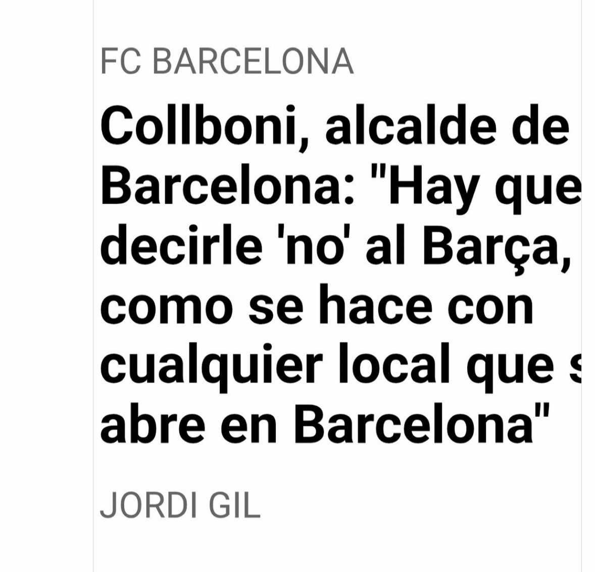 ¿Como cualquier local? Los paquis abren sin licencia y hacen lo que quieren…Collboni no siguis mentider…