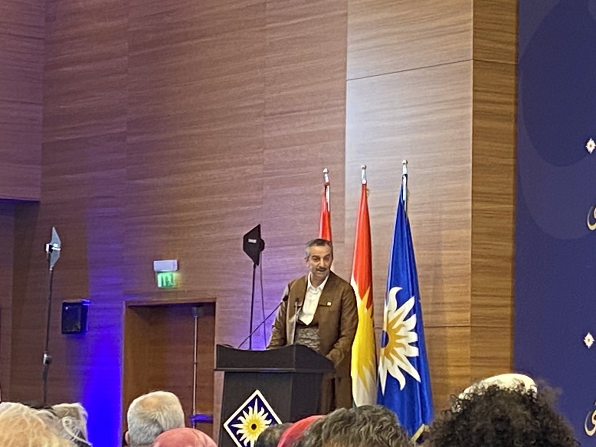 The Kurdish Studies Forum has kicked off at <a href="/auisofficial/">American University of Iraq, Sulaimani (AUIS)</a>, organized by <a href="/KashkulOfficial/">Kashkul</a>. It’ll be three days of art, poetry, and scholarship.

Governor of Sulaimani Haval Abubakr highlighted the role of the city as a center of literature and culture.