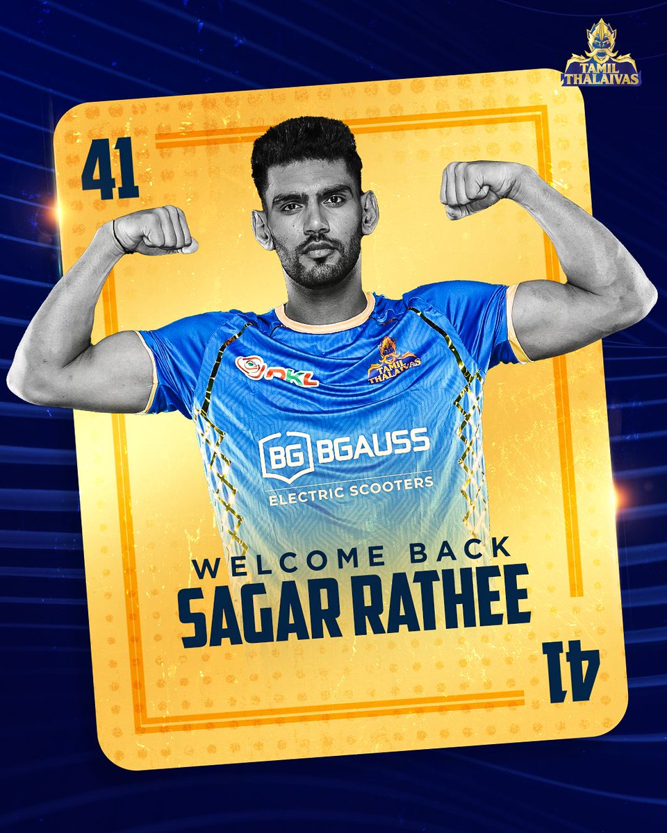 tamilthalaivas's tweet image. Singham is back! 🥹

#GiveItAllMachi | #IdhuNammaTeam | #TamilThalaivas | #ProKabaddi