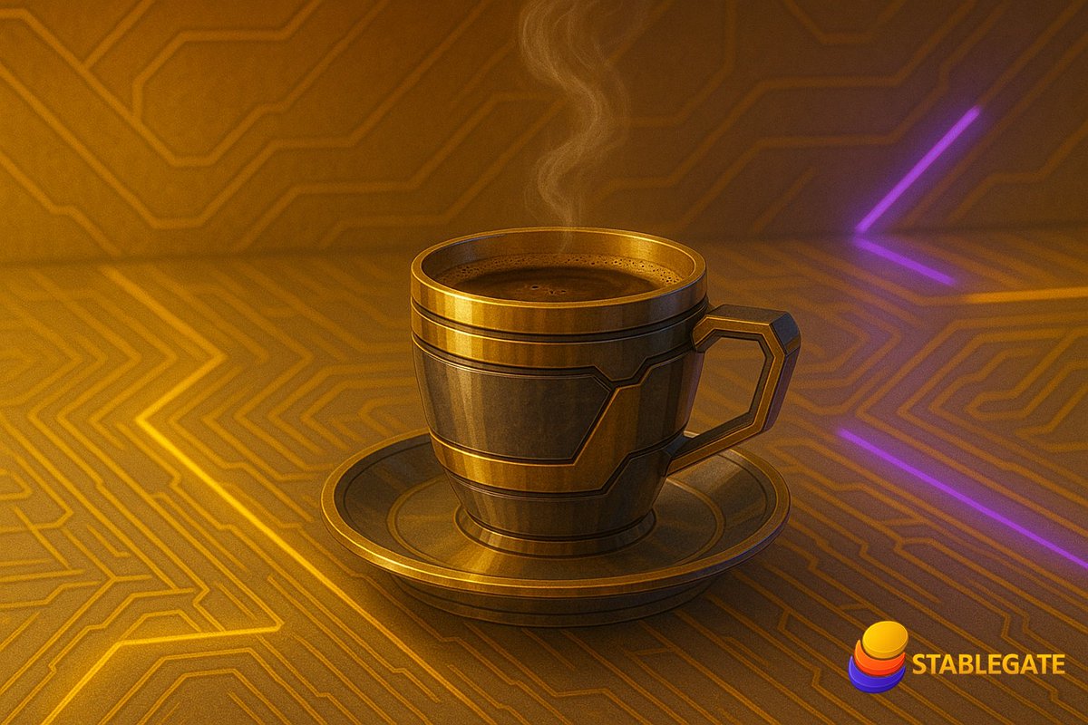 stablegatecom's tweet photo. GM, #Web3!
Have a great cup of coffee and a great day 😎from #Stablegate team ☕️ https://t.co/RAFQXx7neB