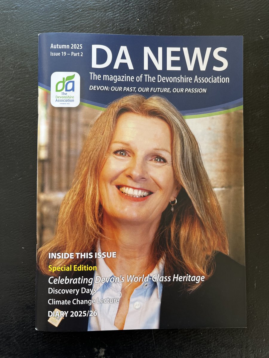 DevonshireAssoc's tweet image. The Autumn Edition of DA News has just arrived with thanks to Topics Creative Partnership and Brightsea Printers. Our members will soon be reading about our UNESCO projects funded by @TNLUK, #Devon carols, &apos;the man they couldn&apos;t hang&apos; and much more...
