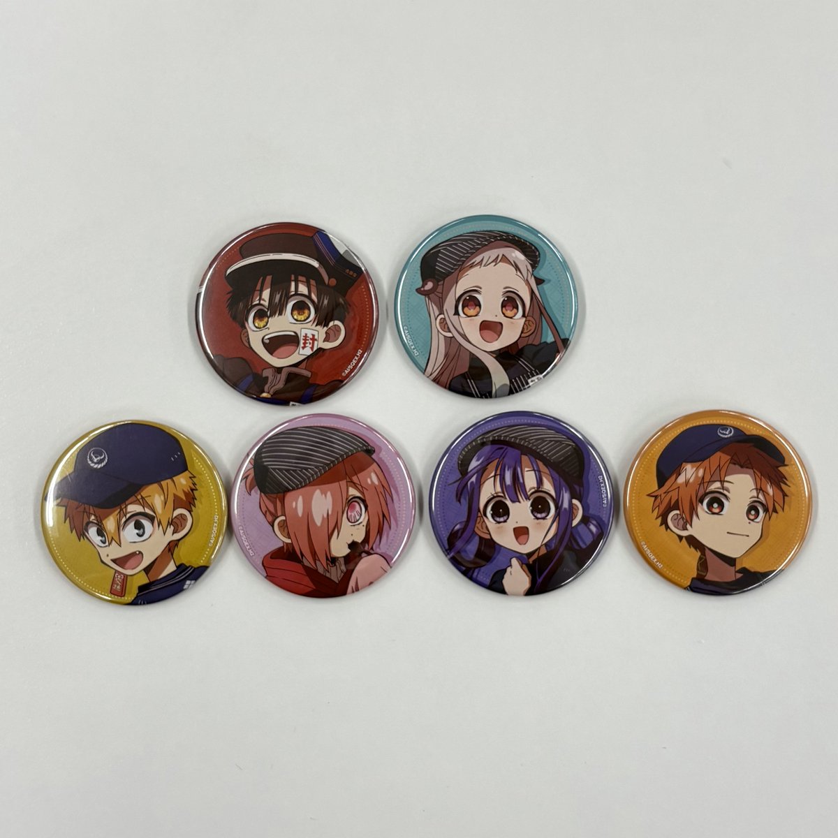 地縛少年花子くん　プリロール　ケーキ特典　缶バッジ 地縛少年花子くん プリロール ケーキ特典 缶バッジ プリロール公式