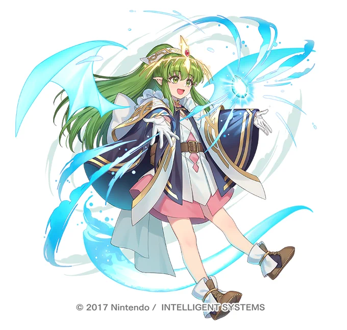 【おしらせ】 ファイアーエムブレムヒーローズにて、神装英雄「伝承の竜王女 チキ」のイラストを担当させていただきました。よろしくお願いいたします! #FEヒーローズ #FEHeroes
