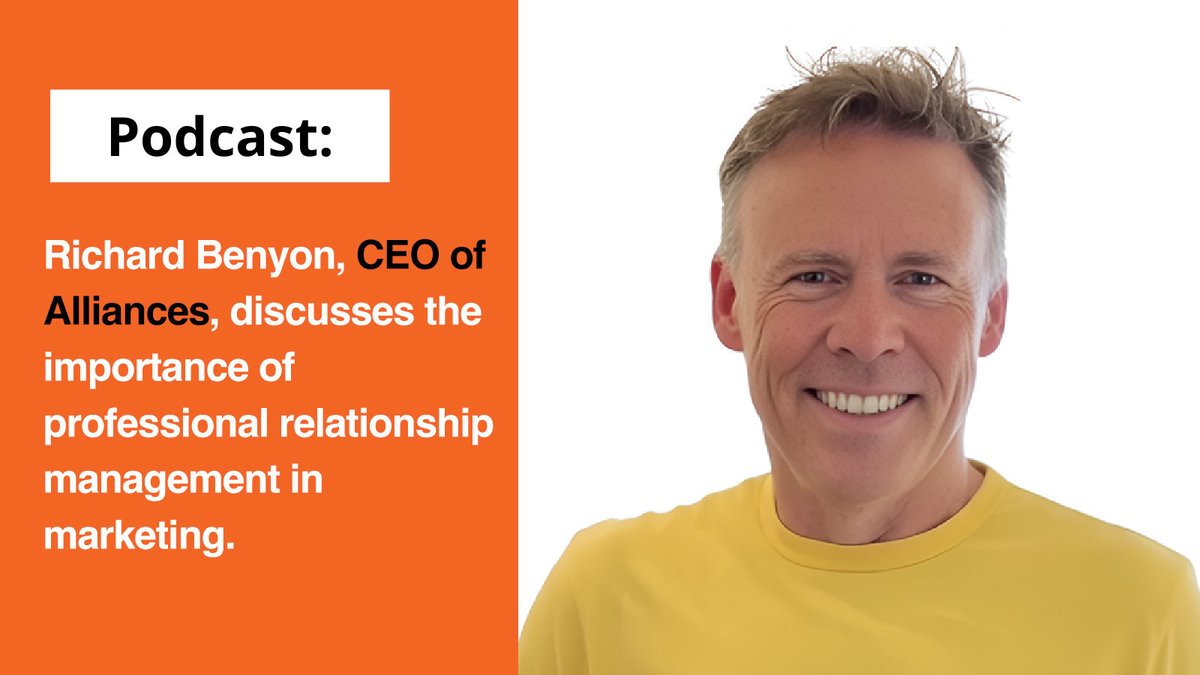 TrinityP3's tweet image. Recently Richard Benyon, CEO of the new SAAS start-up, Alliances joined the podcast to discuss the importance of relationship management in marketing. He shares his experience technology can help and the role it plays in facilitating effective evaluations.
ap1.hubs.ly/y0gg_t0