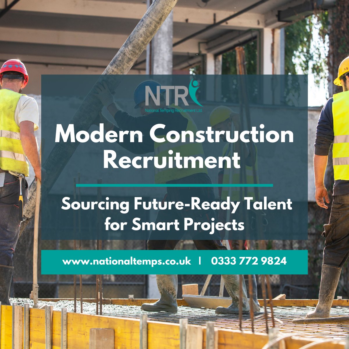 National_Temps's tweet image. Build smarter with future-ready construction talent from NTR. Skilled professionals for innovative projects and lasting success. 

Read the full blog here: nationaltemps.co.uk/modern-constru…

Call 0333 772 9824 for more details.

#ConstructionRecruitment #SmartProjects #NTR